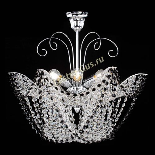 Люстра Орхидея №3 черная в Самаре Гусь Хрустальный