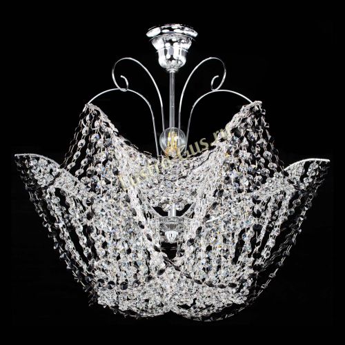 Люстра Орхидея №3 черная в Самаре Гусь Хрустальный