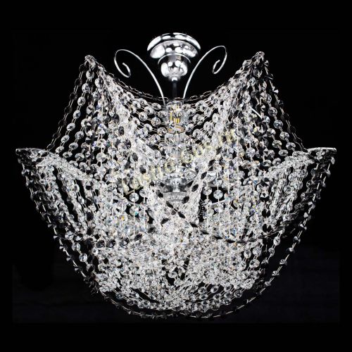 Люстра Орхидея №3 черная в Самаре Гусь Хрустальный