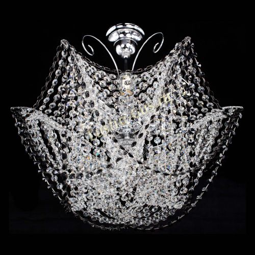 Люстра Орхидея №3 черная в Самаре Гусь Хрустальный