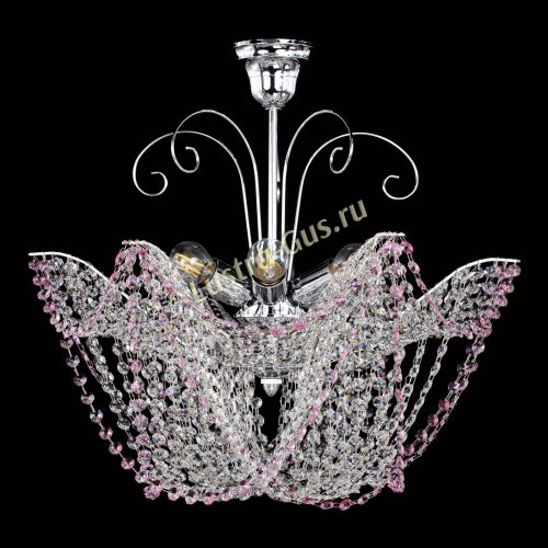 Люстра Орхидея №3 розовая в Самаре Люстра Орхидея №3 розовая в Самаре