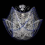 Люстра Орхидея №3 синяя в Самаре