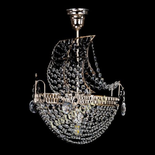 Люстра Парусник №1 черный в Самаре Гусь Хрустальный