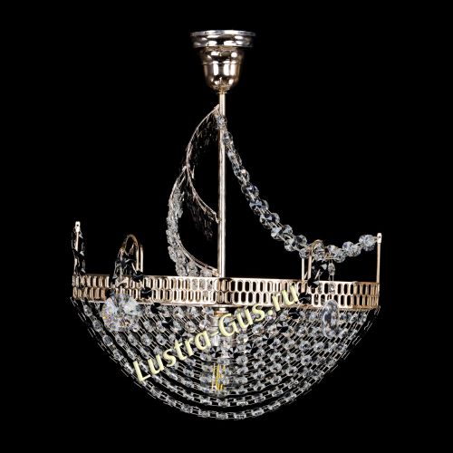 Люстра Парусник №1 черный в Самаре Гусь Хрустальный