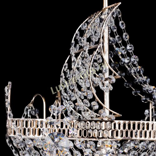 Люстра Парусник №1 в Самаре Гусь Хрустальный