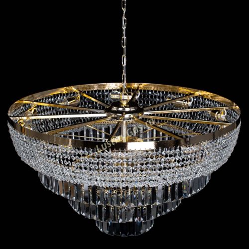 Люстра Сигма №10 с подвесом в Самаре Гусь Хрустальный