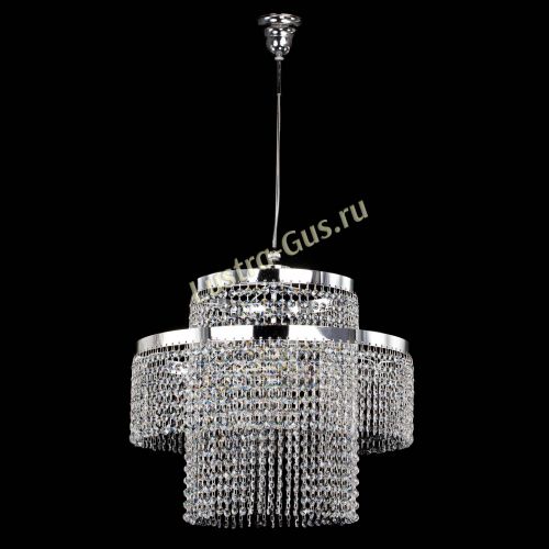 Люстра Сигма №3 3-х ярусная в Самаре Гусь Хрустальный