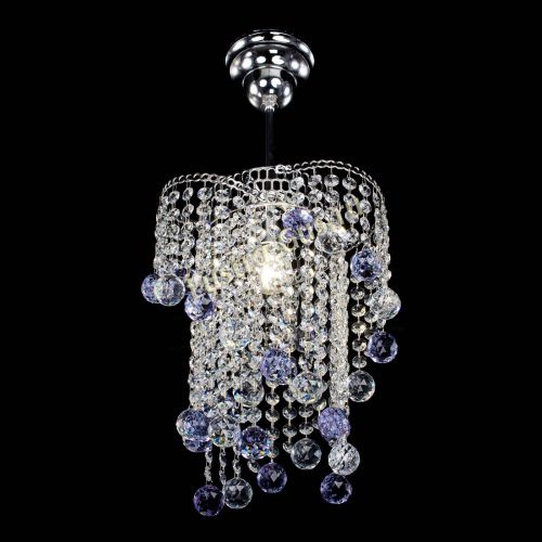 Люстра Вектор №4 фиолетовая в Самаре Гусь Хрустальный