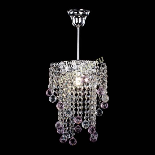 Люстра Вектор №4 розовая в Самаре Гусь Хрустальный