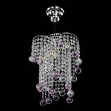 Люстра Вектор №4 розовая в Самаре