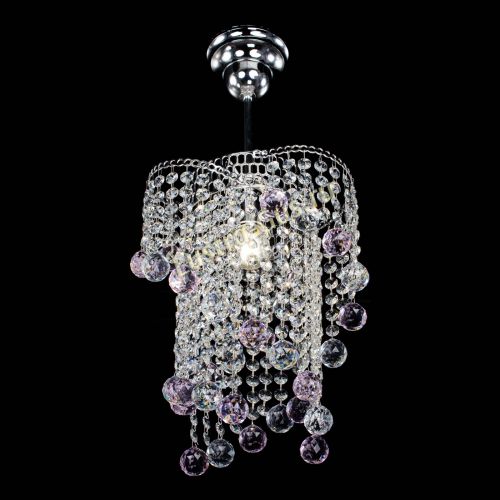 Люстра Вектор №4 розовая в Самаре Гусь Хрустальный