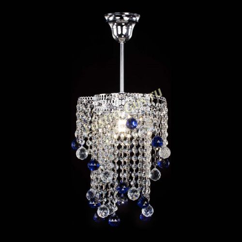 Люстра Вектор №4 синяя в Самаре Гусь Хрустальный