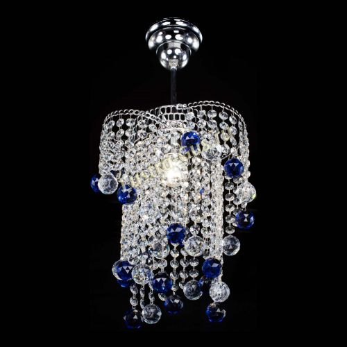 Люстра Вектор №4 синяя в Самаре Гусь Хрустальный