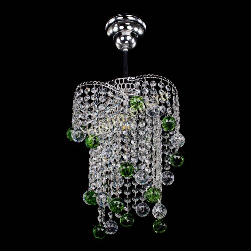 Люстра Вектор №4 зеленая в Самаре Гусь Хрустальный