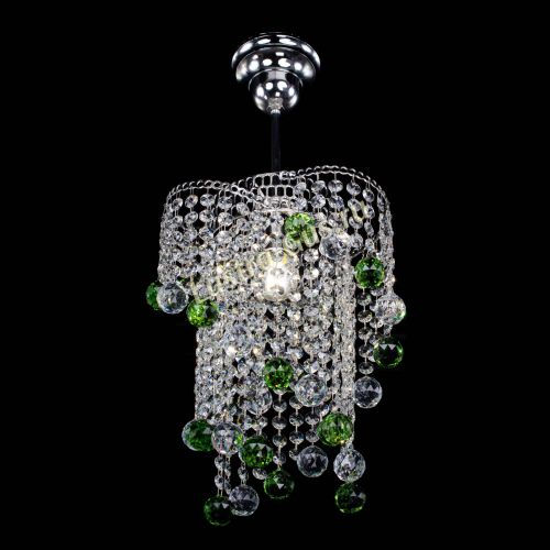 Люстра Вектор №4 зеленая в Самаре Гусь Хрустальный