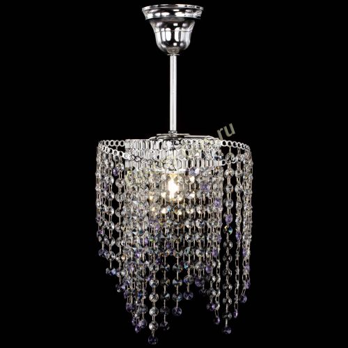 Люстра Вектор №5 фиолетовая в Самаре Гусь Хрустальный
