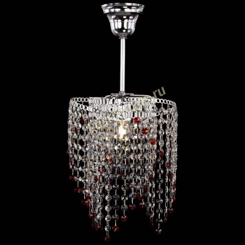 Люстра Вектор №5 красная в Самаре Гусь Хрустальный