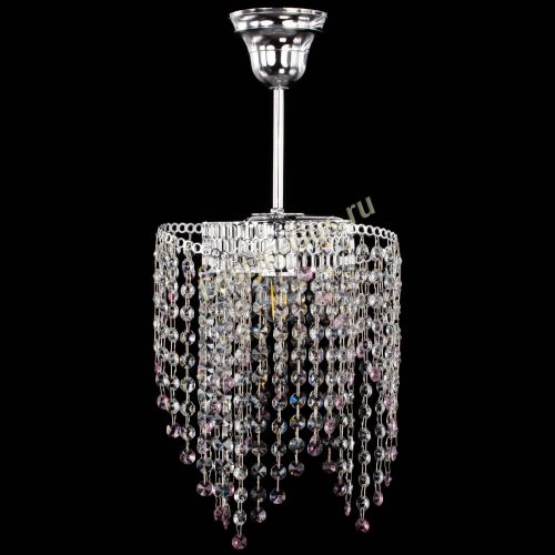 Люстра Вектор №5 розовая в Самаре Гусь Хрустальный