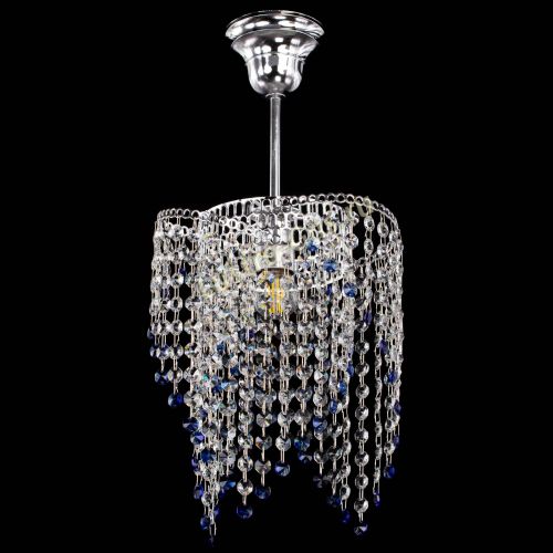 Люстра Вектор №5 синяя в Самаре Гусь Хрустальный