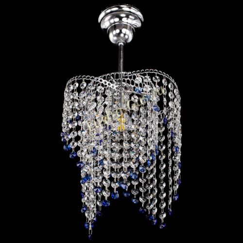 Люстра Вектор №5 синяя в Самаре Гусь Хрустальный