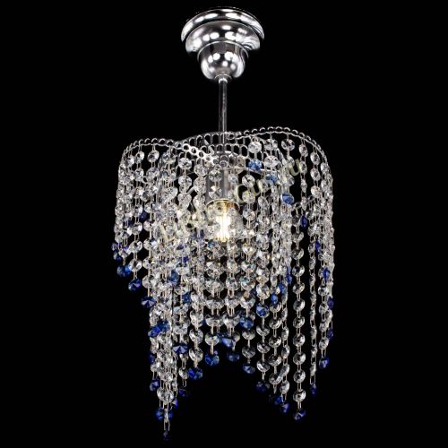 Люстра Вектор №5 синяя в Самаре Гусь Хрустальный