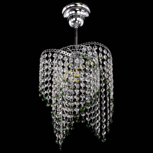 Люстра Вектор №5 зеленая в Самаре Гусь Хрустальный