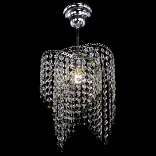 Люстра Вектор №5 зеленая в Самаре Гусь Хрустальный