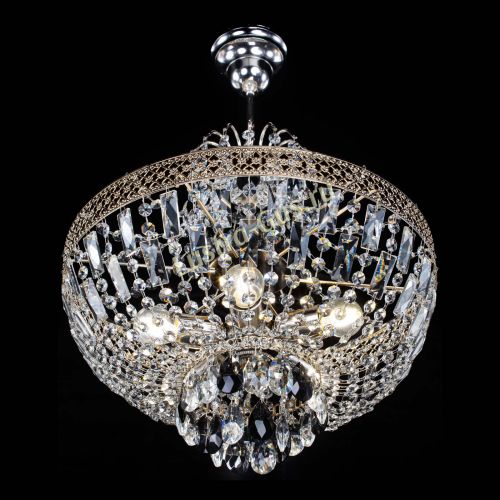 Люстра Венеция Астра №5 черная в Самаре Гусь Хрустальный