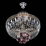 Люстра Венеция Астра №5 красная в Самаре