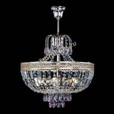 Люстра Венеция Астра №5 розовая в Самаре