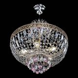 Люстра Венеция Астра №5 розовая в Самаре