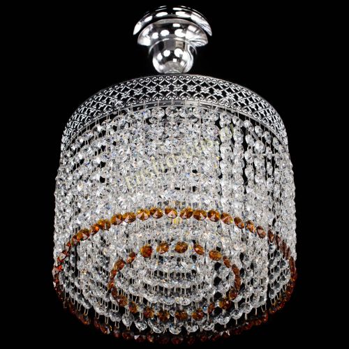 Люстра Венеция Капель №1 с подвесом Чайная в Самаре Гусь Хрустальный