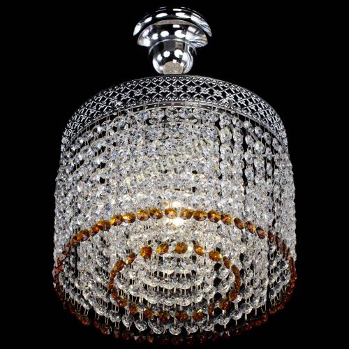 Люстра Венеция Капель №1 с подвесом Чайная в Самаре Гусь Хрустальный