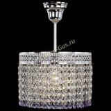 Люстра Венеция Капель №1 с подвесом Фиолетовая в Самаре