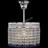 Люстра Венеция Капель №1 с подвесом Синяя в Самаре