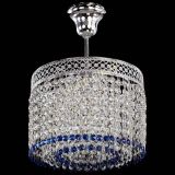 Люстра Венеция Капель №1 с подвесом Синяя в Самаре