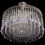 Люстра Венеция Капель журавлик фиолетовая в Самаре