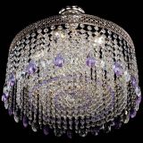 Люстра Венеция Капель журавлик фиолетовая в Самаре