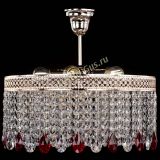 Люстра Венеция Капель журавлик красная в Самаре