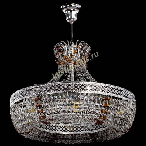 Люстра Венеция Кольцо с подвесом Чайная в Самаре Гусь Хрустальный