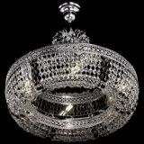 Люстра Венеция Кольцо с подвесом Черная в Самаре