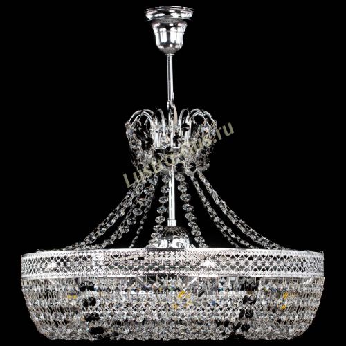 Люстра Венеция Кольцо с подвесом Черная в Самаре Гусь Хрустальный