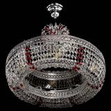 Люстра Венеция Кольцо с подвесом Красная в Самаре Люстра Венеция Кольцо с подвесом Красная в Самаре