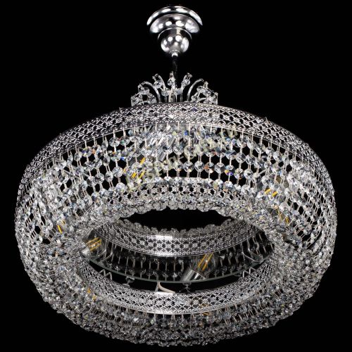 Люстра Венеция Кольцо с подвесом в Самаре Гусь Хрустальный