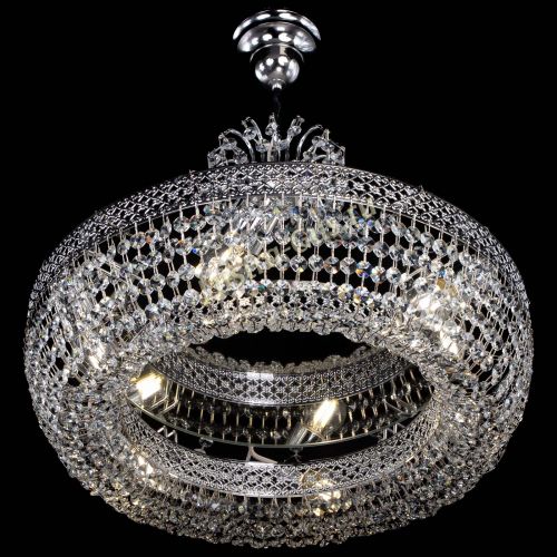 Люстра Венеция Кольцо с подвесом в Самаре Гусь Хрустальный