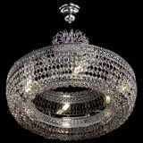 Люстра Венеция Кольцо с подвесом Розовая в Самаре