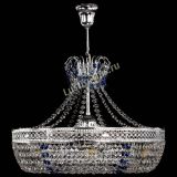 Люстра Венеция Кольцо с подвесом Синяя в Самаре