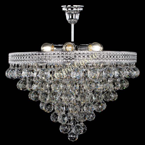 Люстра Венеция Пирамида шар 40 в Самаре Гусь Хрустальный