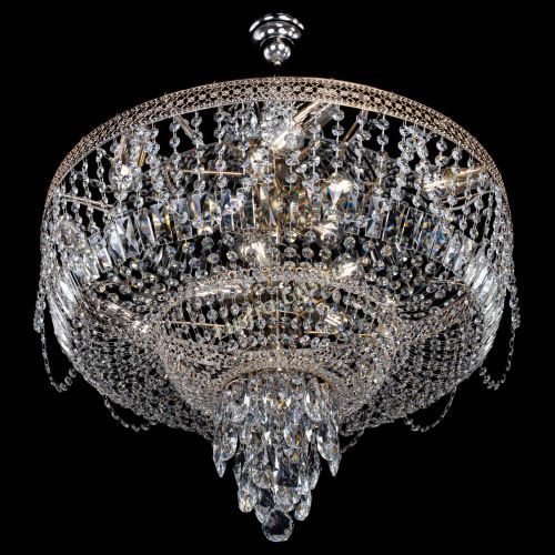 Люстра Венеция Водопад Каскад №13 с подвесом в Самаре Гусь Хрустальный