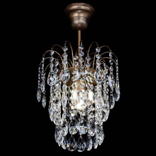 Люстра Весна журавлик под бронзу в Самаре Гусь Хрустальный